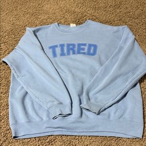 Blue Crewneck Sweater